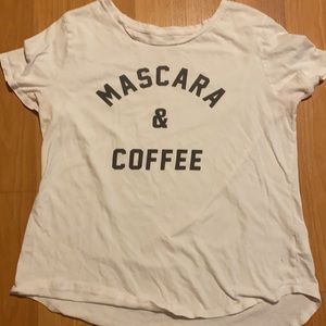 Old Navy “Mascara & Coffee” t-shirt